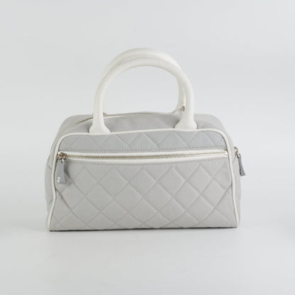 Chanel Bowling Bag Grey