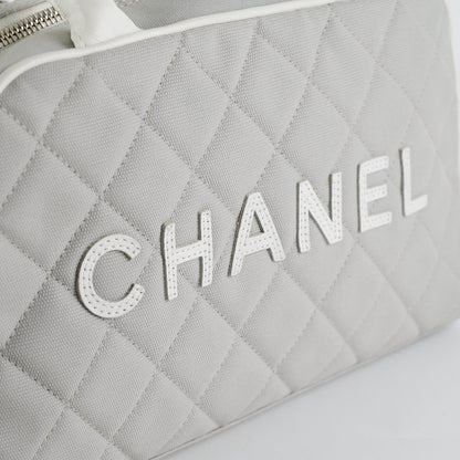 Chanel Bowling Bag Grey