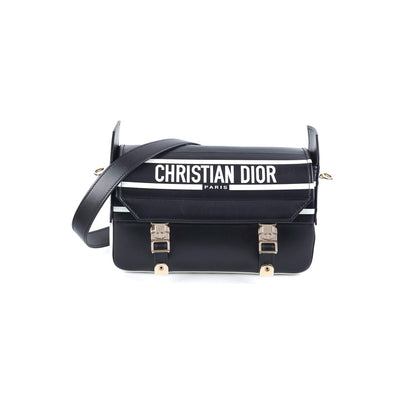 Christian Dior Camp Bag Black And White