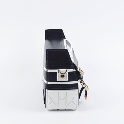 Christian Dior Camp Bag Black And White