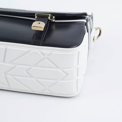 Christian Dior Camp Bag Black And White