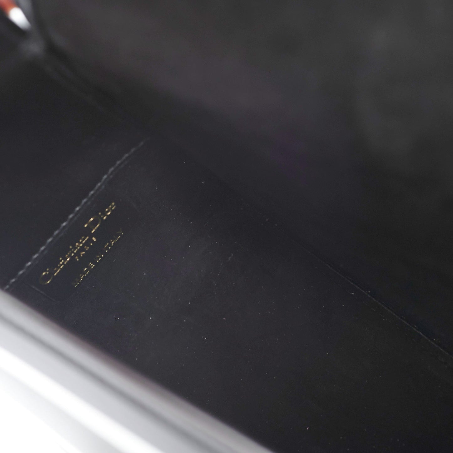 Christian Dior Camp Bag Black And White