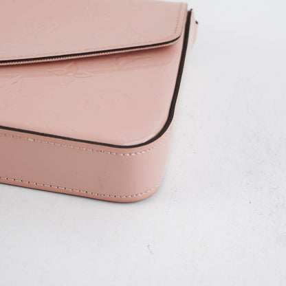 Louis Vuitton Felicie Pochette Pink Vernis