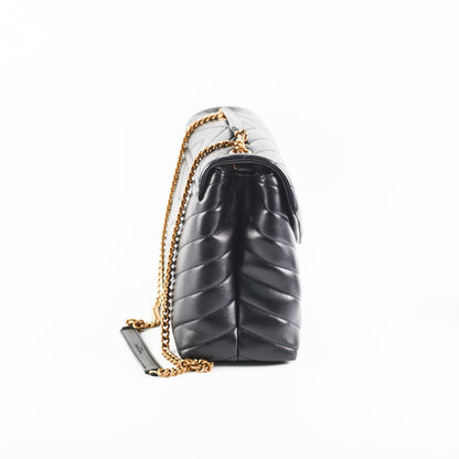 Saint Laurent Loulou Medium Black