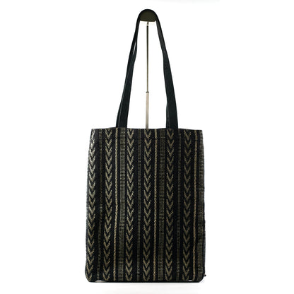 Saint Laurent Medium Anitbe Flat Tote Black