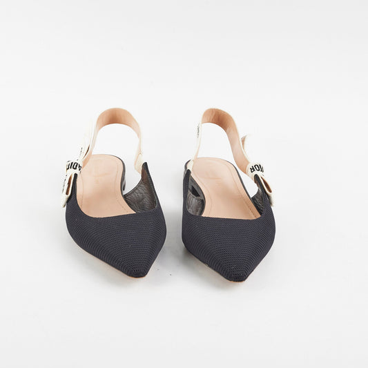 Dior J'adior Slingback Flats Size 40