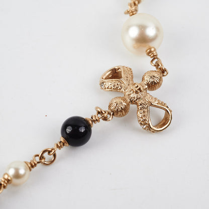 Chanel Long Necklace Pearls CC (Costume Jewellery)