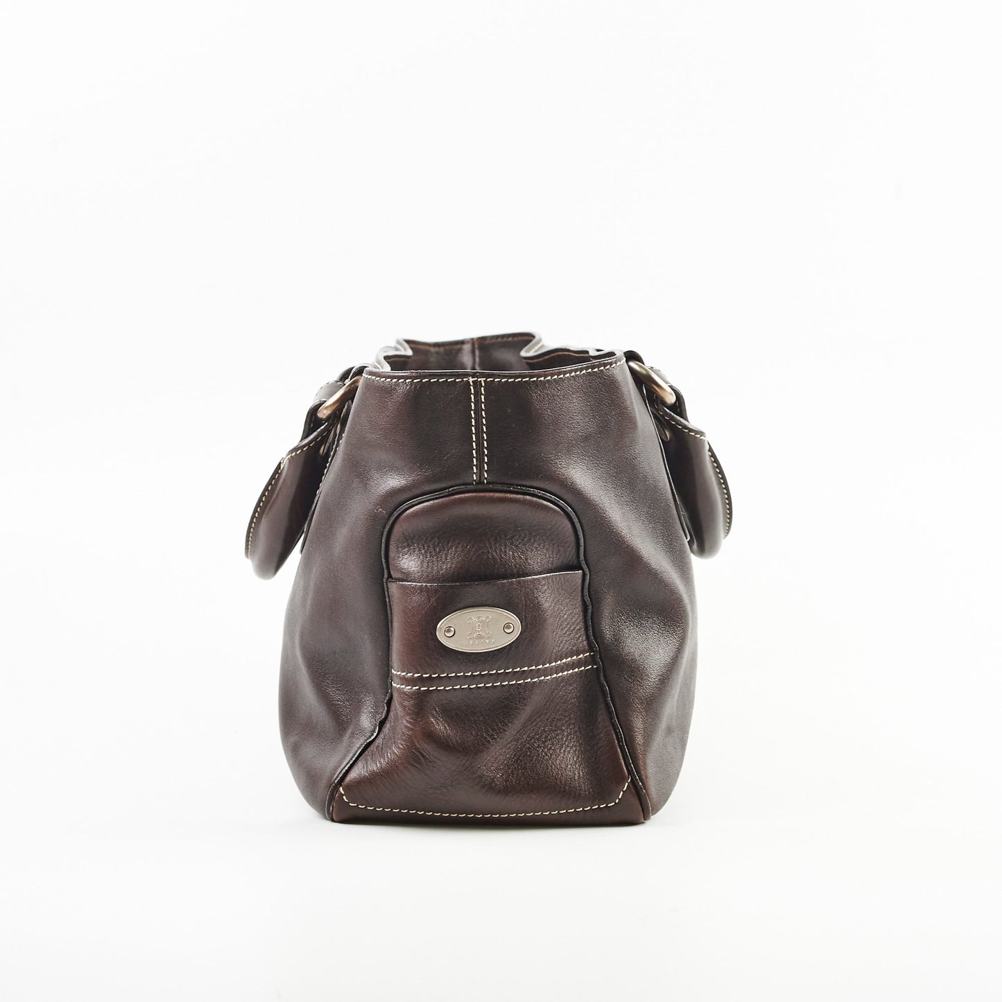 Celine Leather Boogie Bag Black