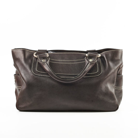Celine Leather Boogie Bag Black