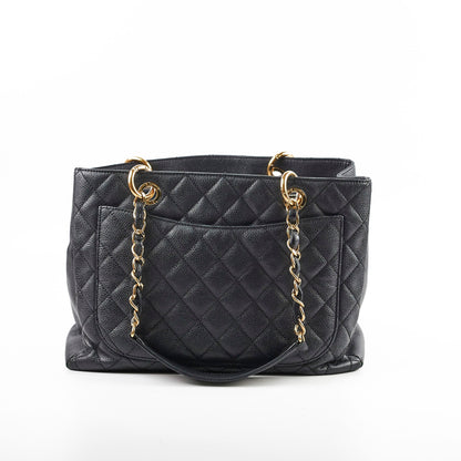 Chanel Caviar GST Grand Shopping Tote Black