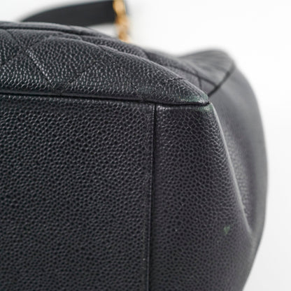 Chanel Caviar GST Grand Shopping Tote Black