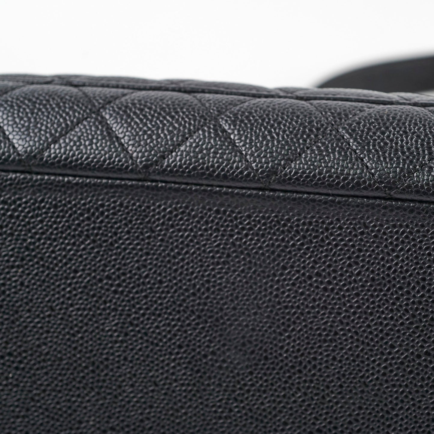 Chanel Caviar GST Grand Shopping Tote Black