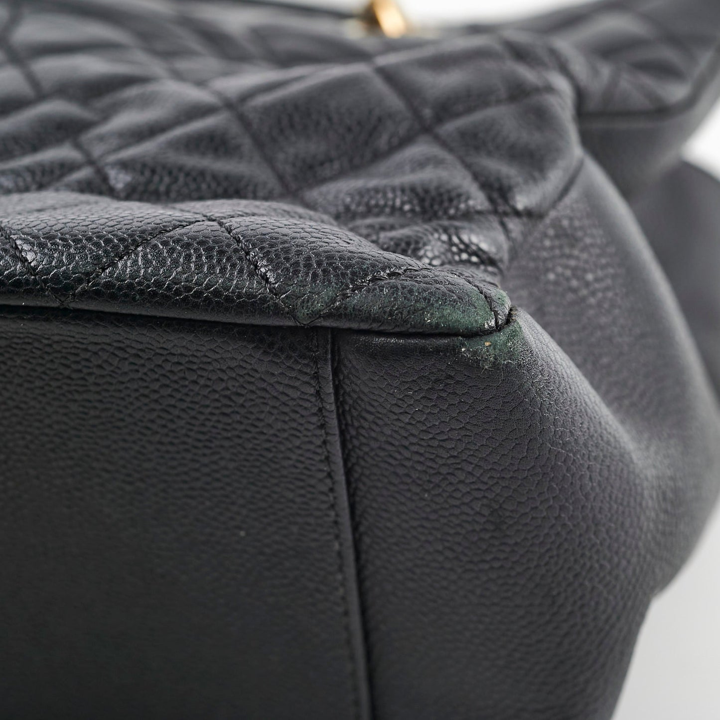 Chanel Caviar GST Grand Shopping Tote Black