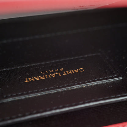 Saint Laurent Medium Kate Clutch Pink