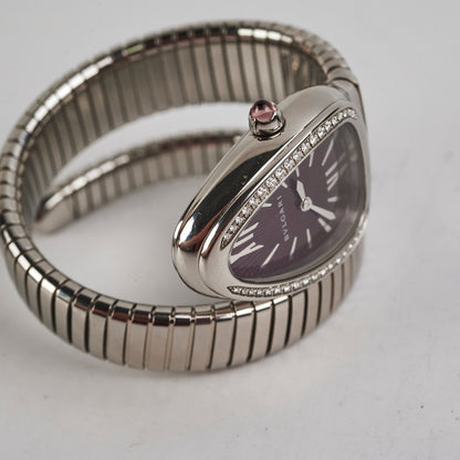 Bvlgari Serpenti Tubogas with Diamonds Watch