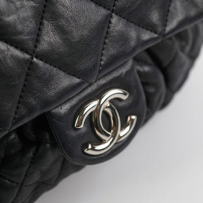 Chanel Black Matelasse Chain Shoulder Bag