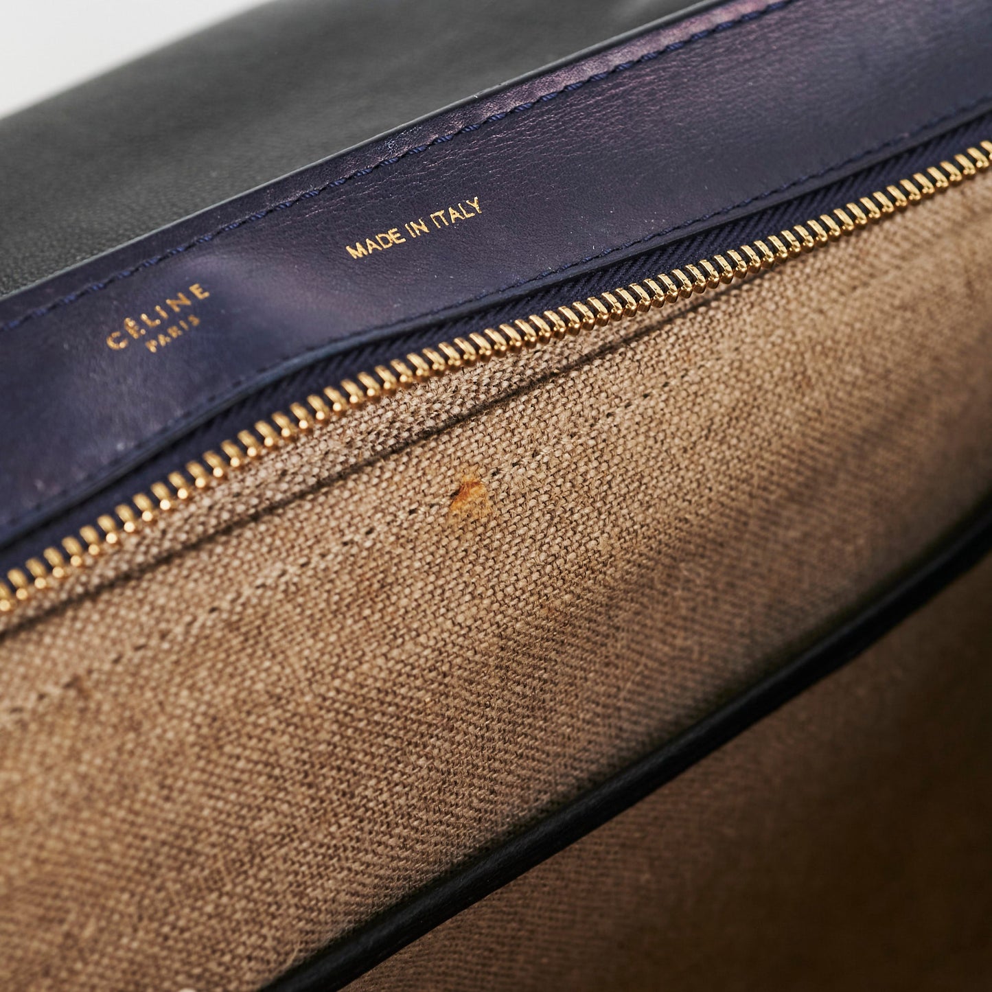 Celine Medium Trapeze Navy/Black