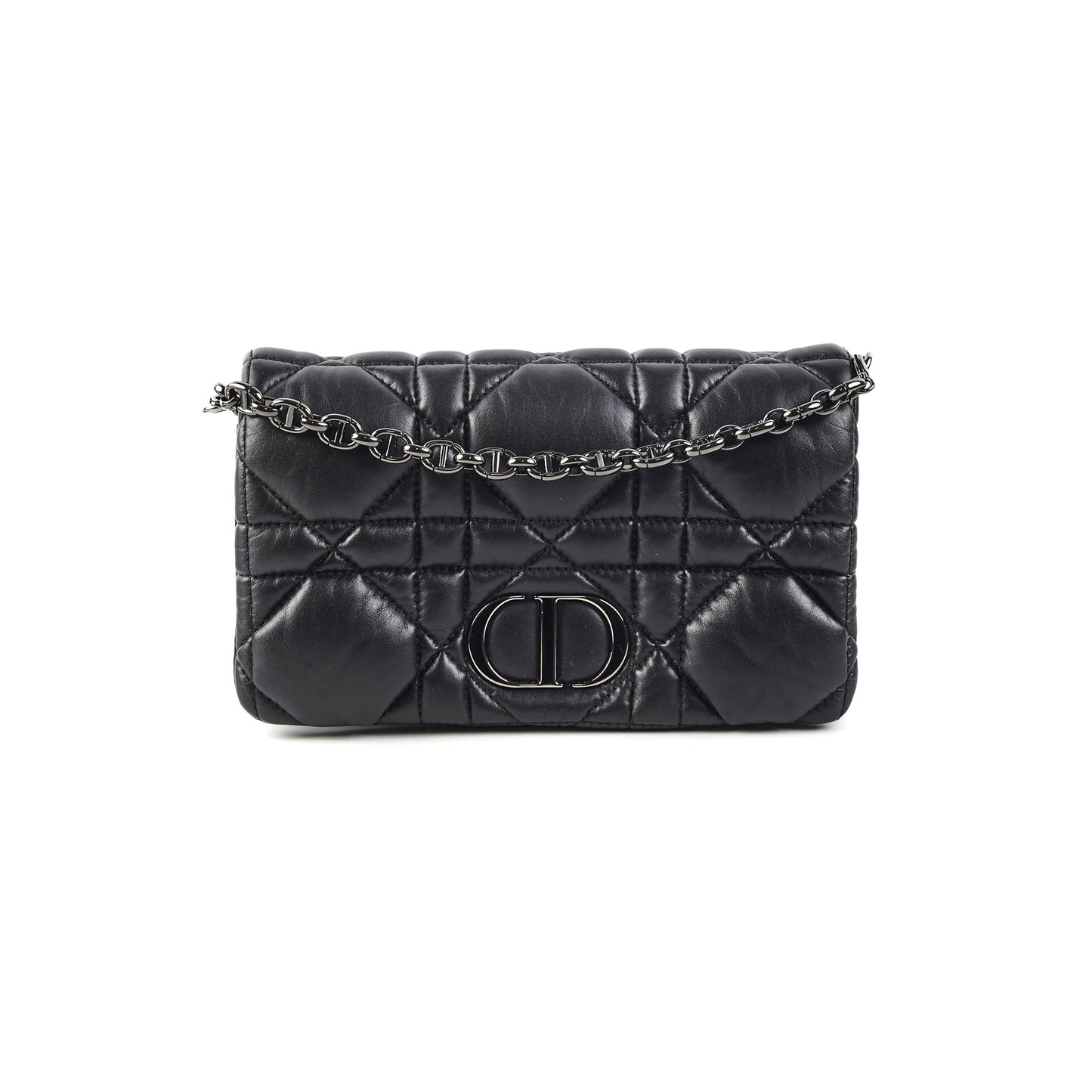 Dior Caro Macrocannage Mini So Black