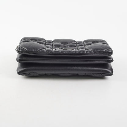 Dior Caro Macrocannage Mini So Black