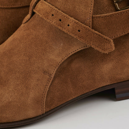 Saint Laurent Mens Size 42 Brown Suede Boots