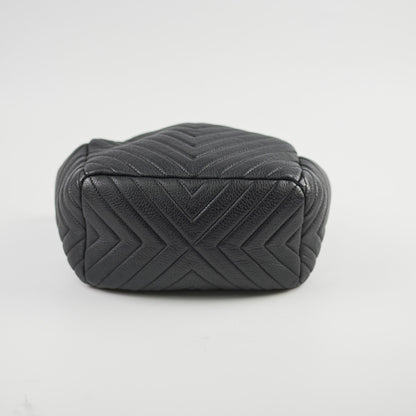 Chanel Black Bucket Bag Series23