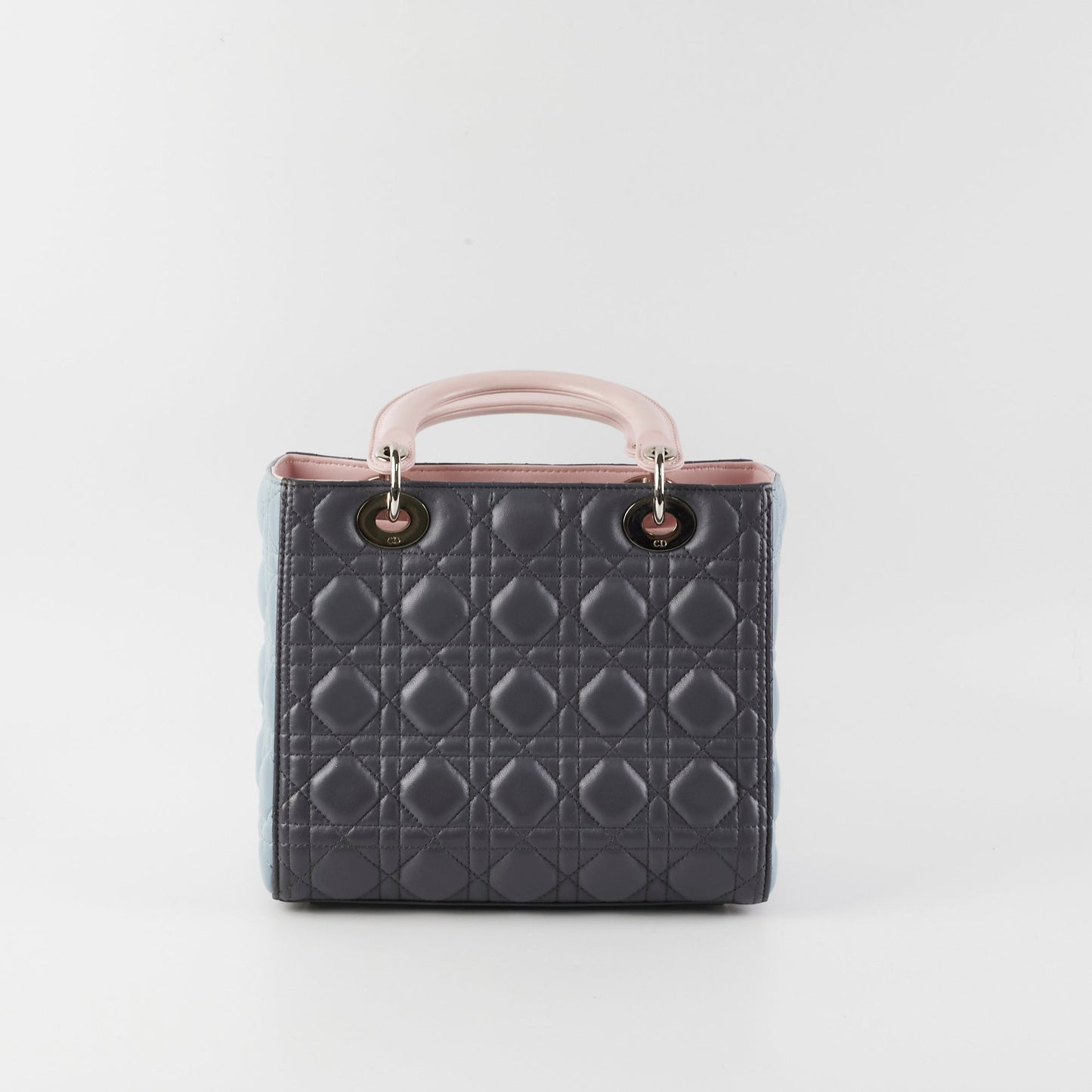 Christian Dior Medium Lady Dior Tri Colour Top Handle