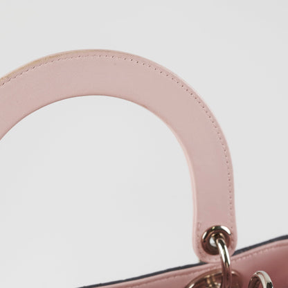 Christian Dior Medium Lady Dior Tri Colour Top Handle