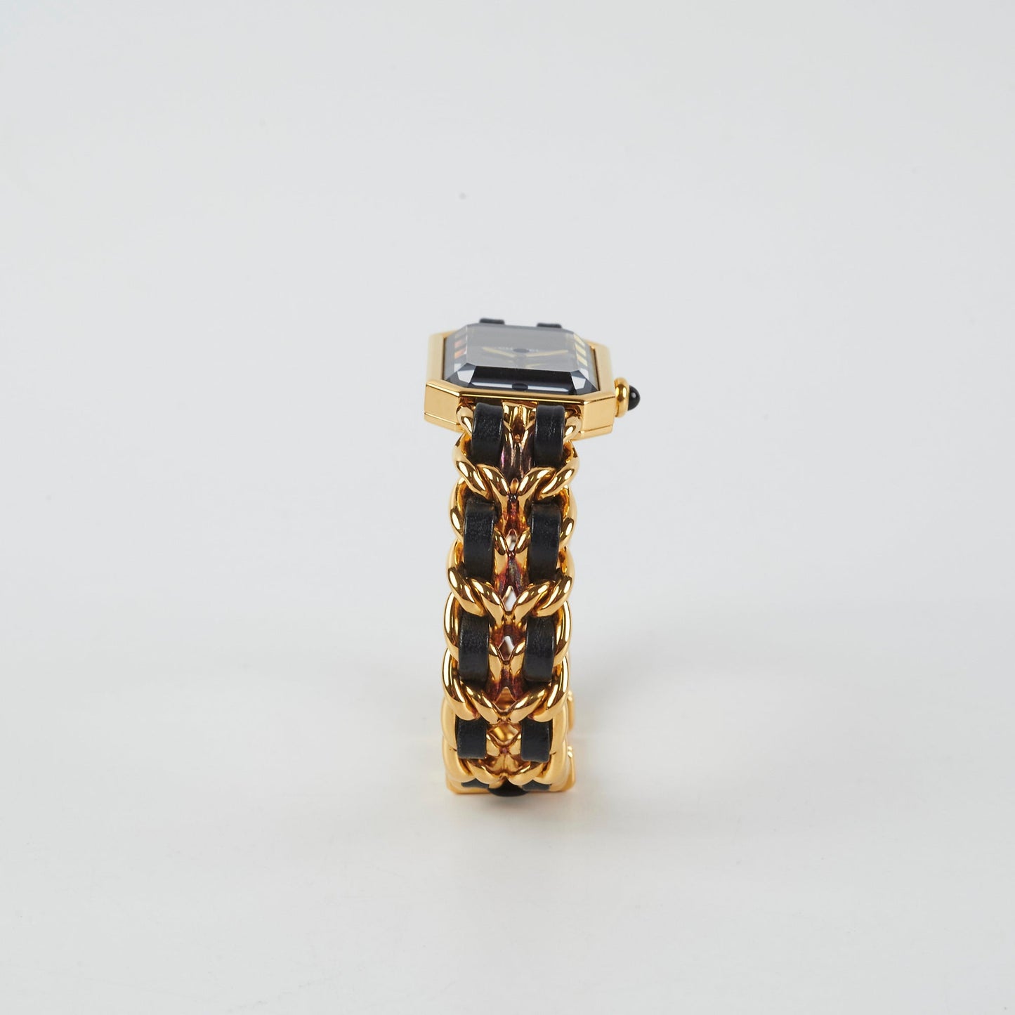 Chanel Premier Medium Black/Gold Watch