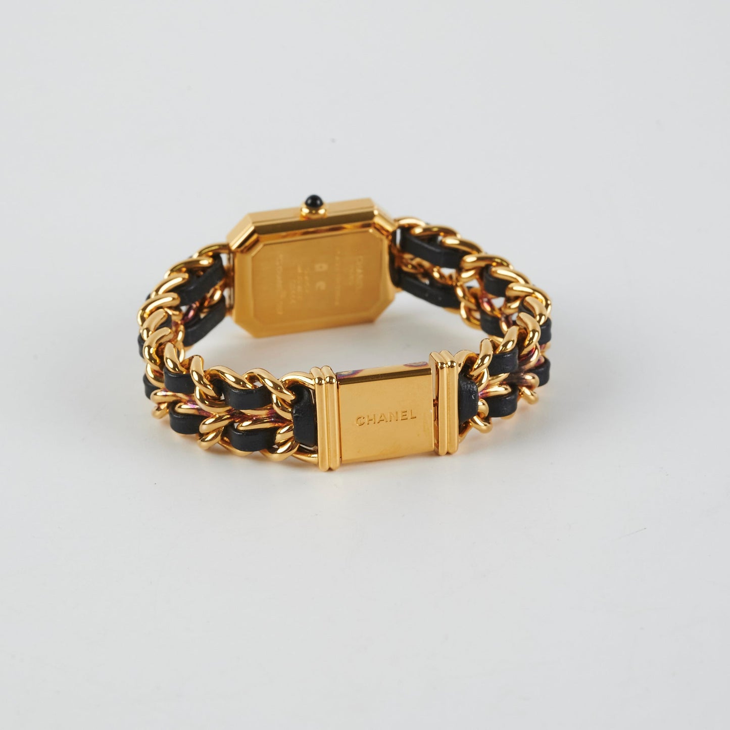 Chanel Premier Medium Black/Gold Watch