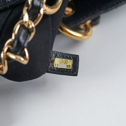 Chanel Grand Shopping Tote GST Black Caviar GHW Shoulder Bag