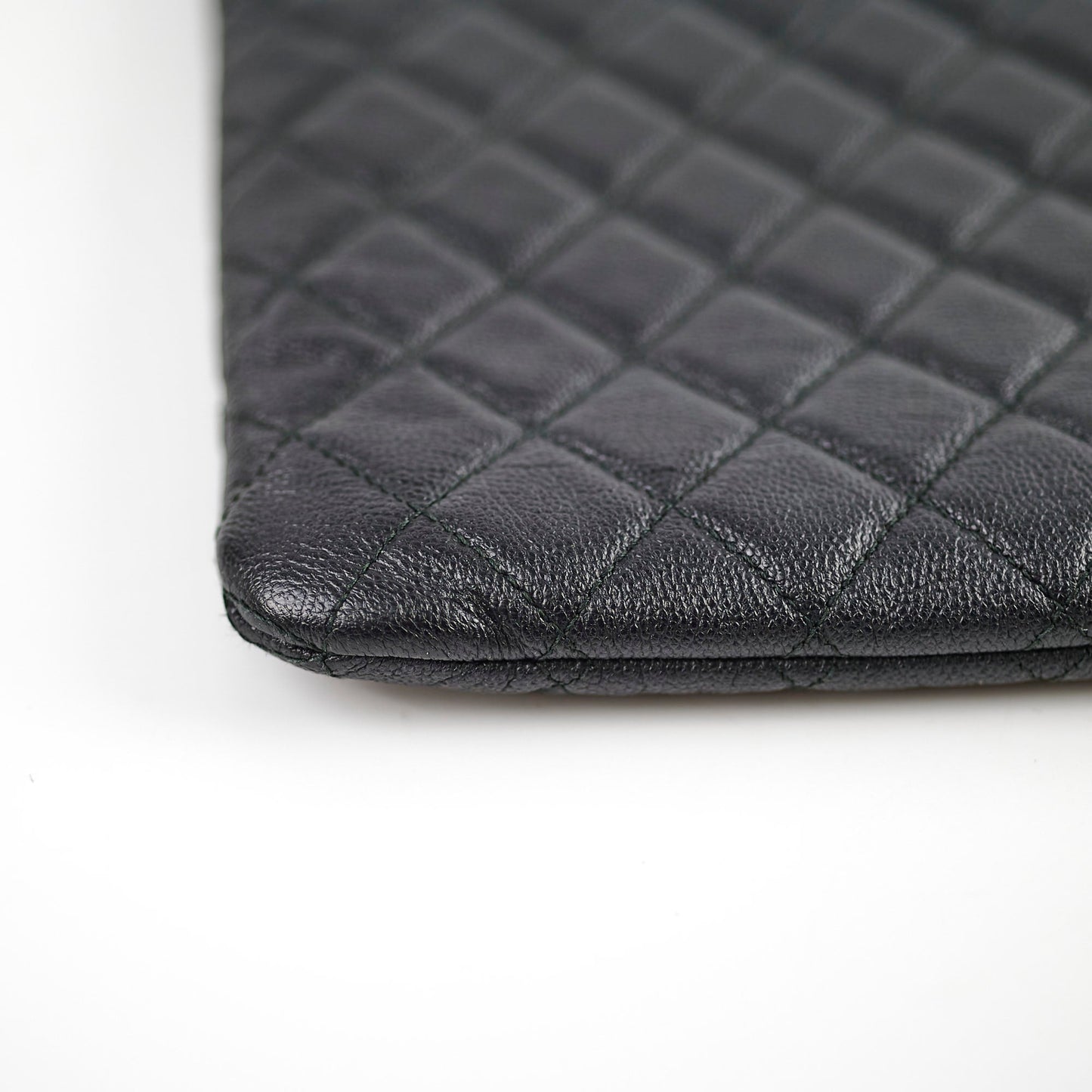 Chanel Boy Caviar Large O-Case Black