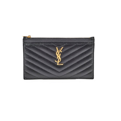 Saint Laurent Pouch Monogram Black