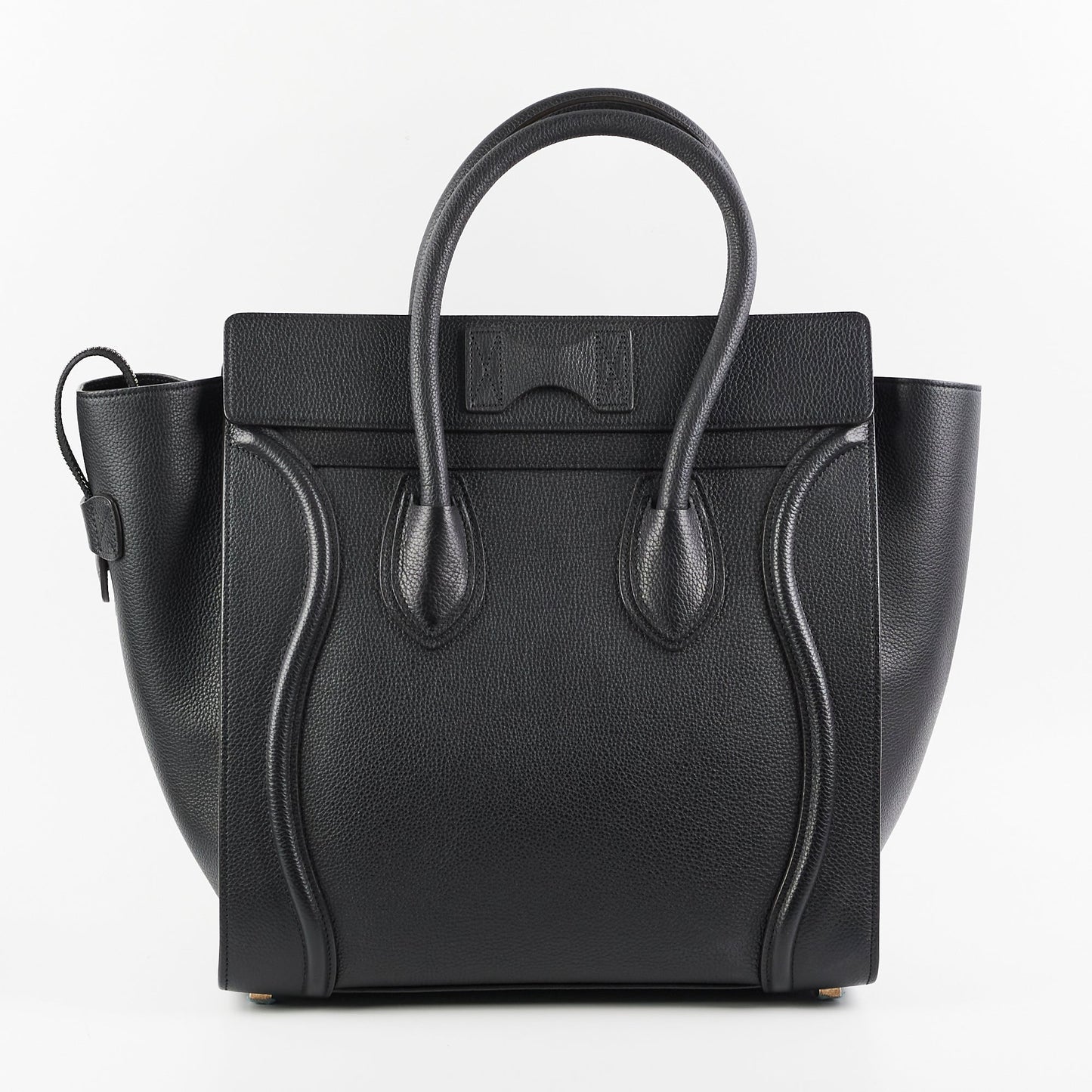 Celine Mini Luggage Grainy leather Black