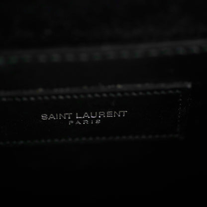 Saint Laurent Black Studded Crossbody Bag