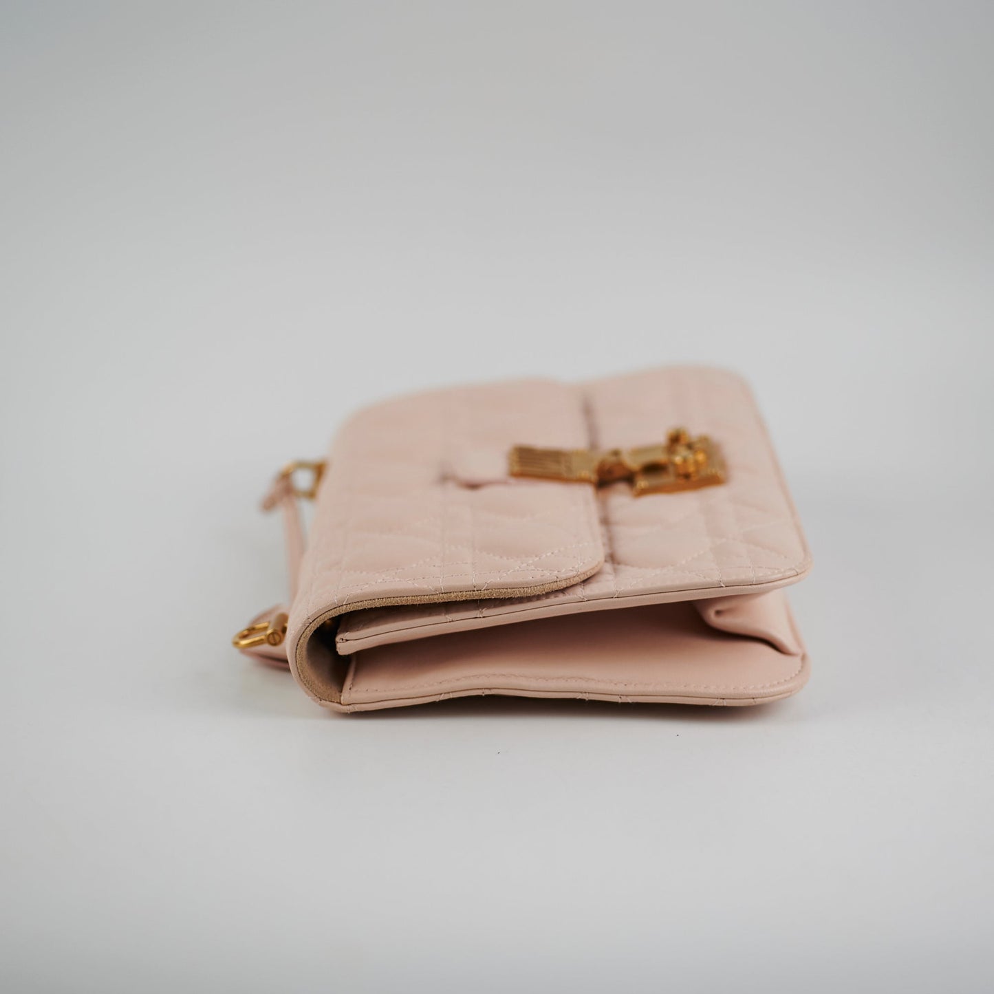 Christian Dior Dioraddict Flap Lambskin Light Pink