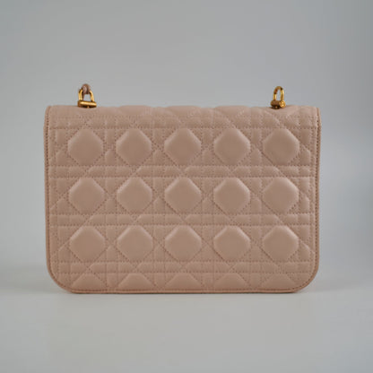 Christian Dior Dioraddict Flap Lambskin Light Pink