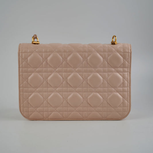 Christian Dior Dioraddict Flap Lambskin Light Pink