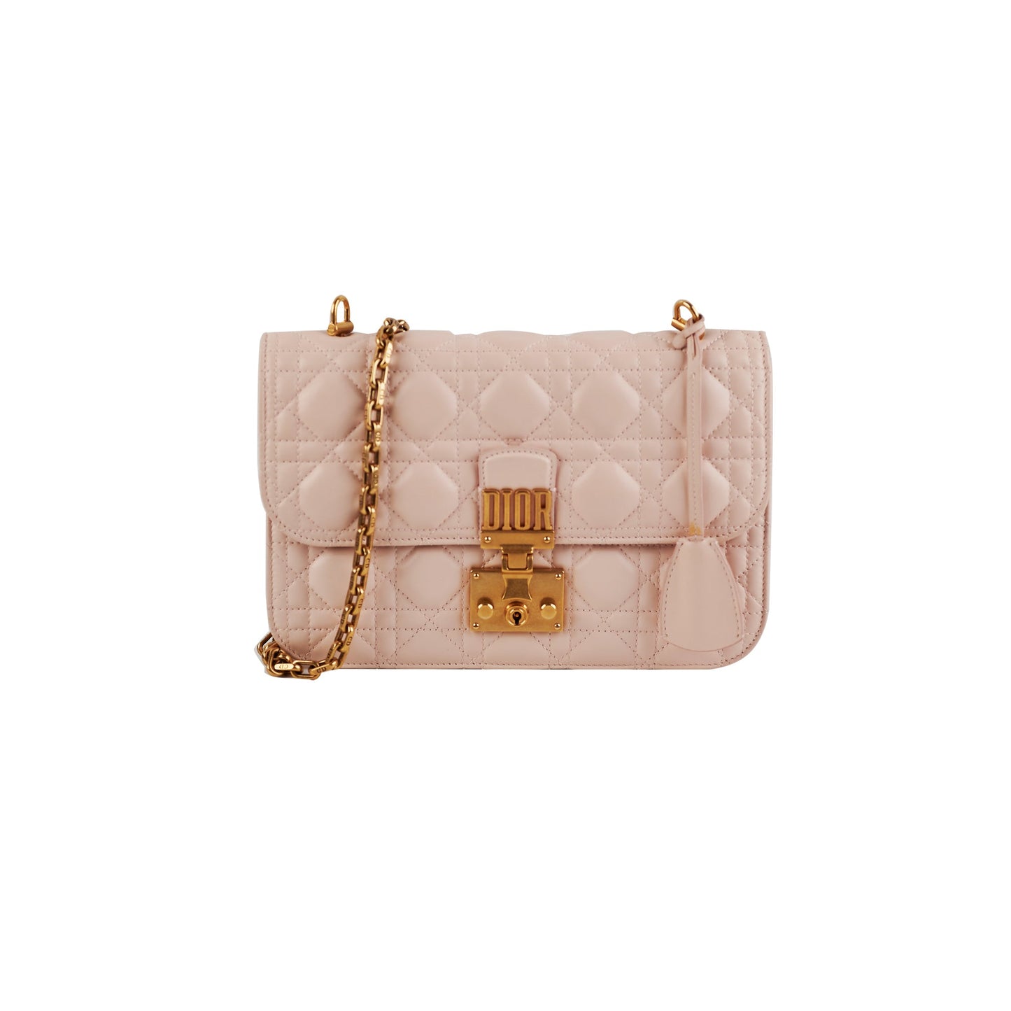 Christian Dior Dioraddict Flap Lambskin Light Pink