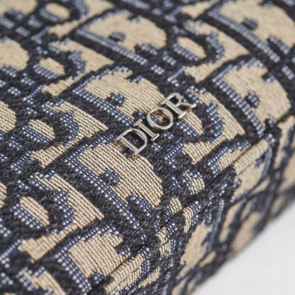Dior Safari Oblique Messenger Bag Navy