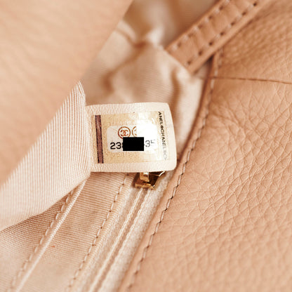 Chanel Beige Tote Bag