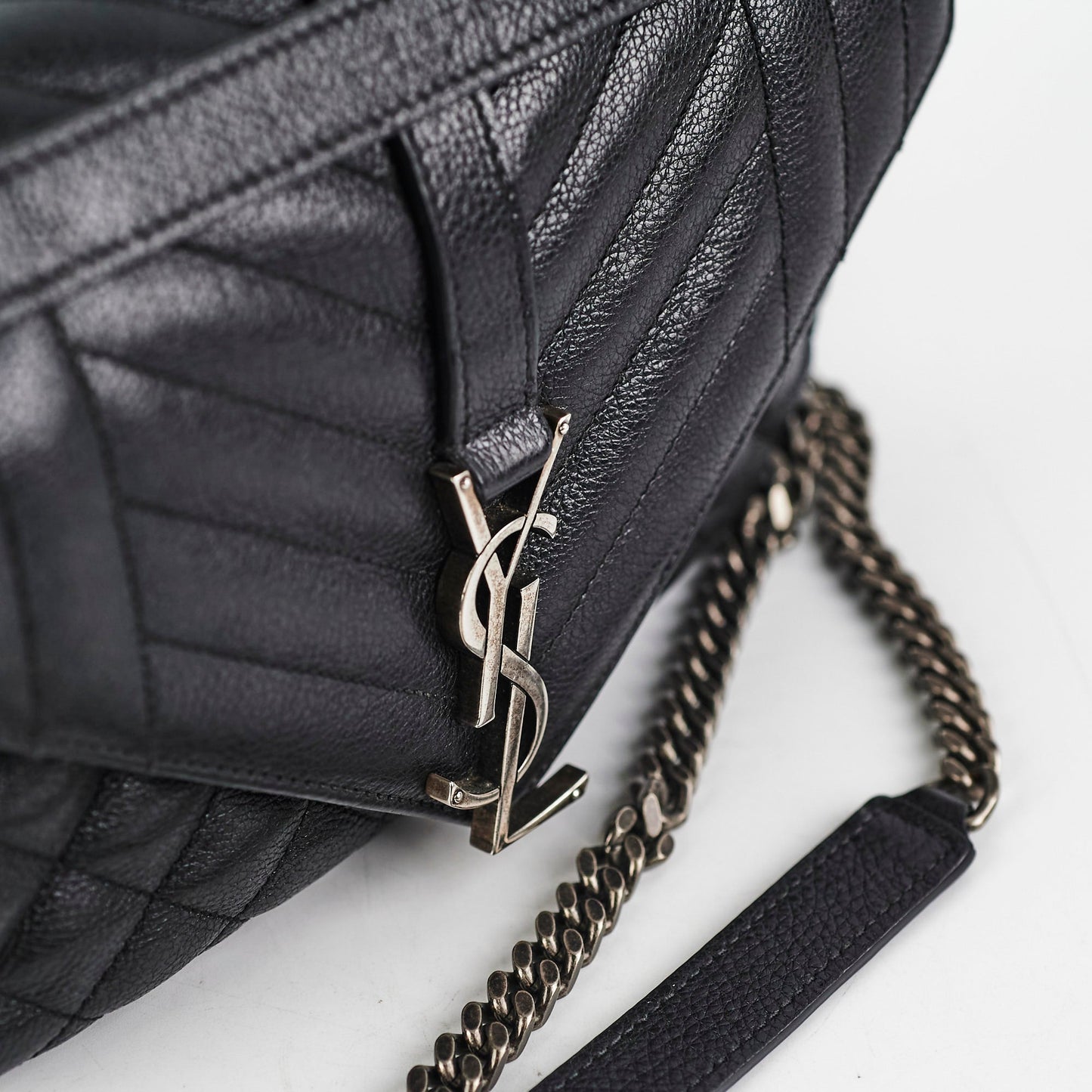Saint Laurent College Small Black