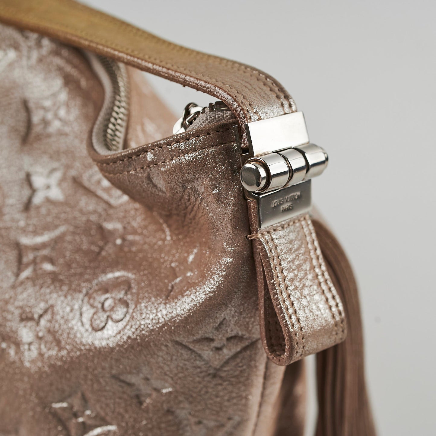 Louis Vuitton Halo Peach Iridescent Tote Bag