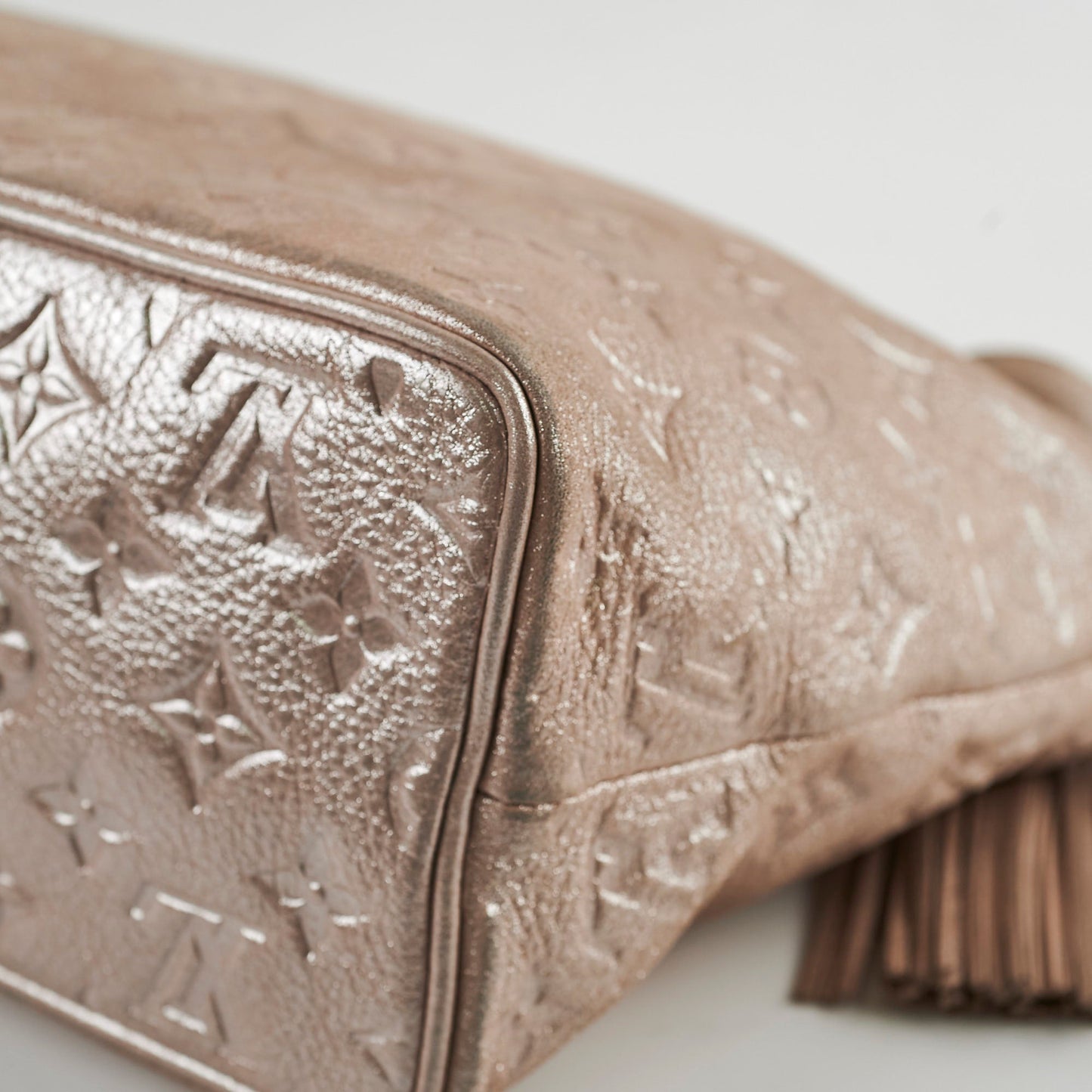 Louis Vuitton Halo Peach Iridescent Tote Bag