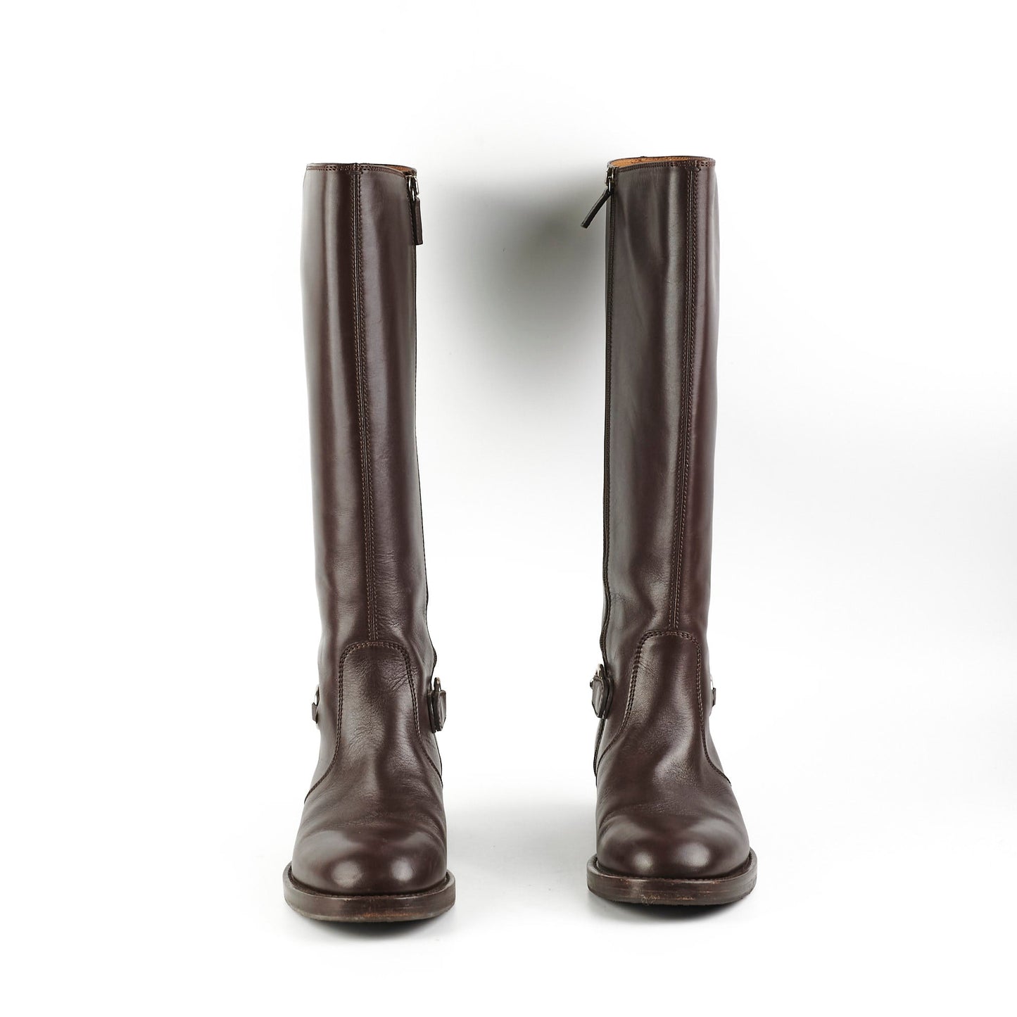 Gucci Horsebit Brown Boots Size 38.5