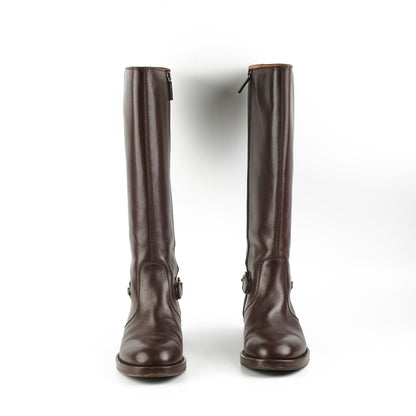 Gucci Horsebit Brown Boots Size 38.5