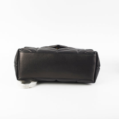 Saint Laurent Puffer Small Black Shoulder Bag