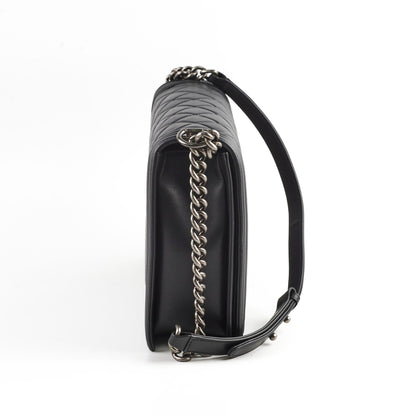 Chanel Boy Large Lambskin Black - Series 19