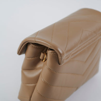 Saint Laurent Toy Lou Lou Dark Beige
