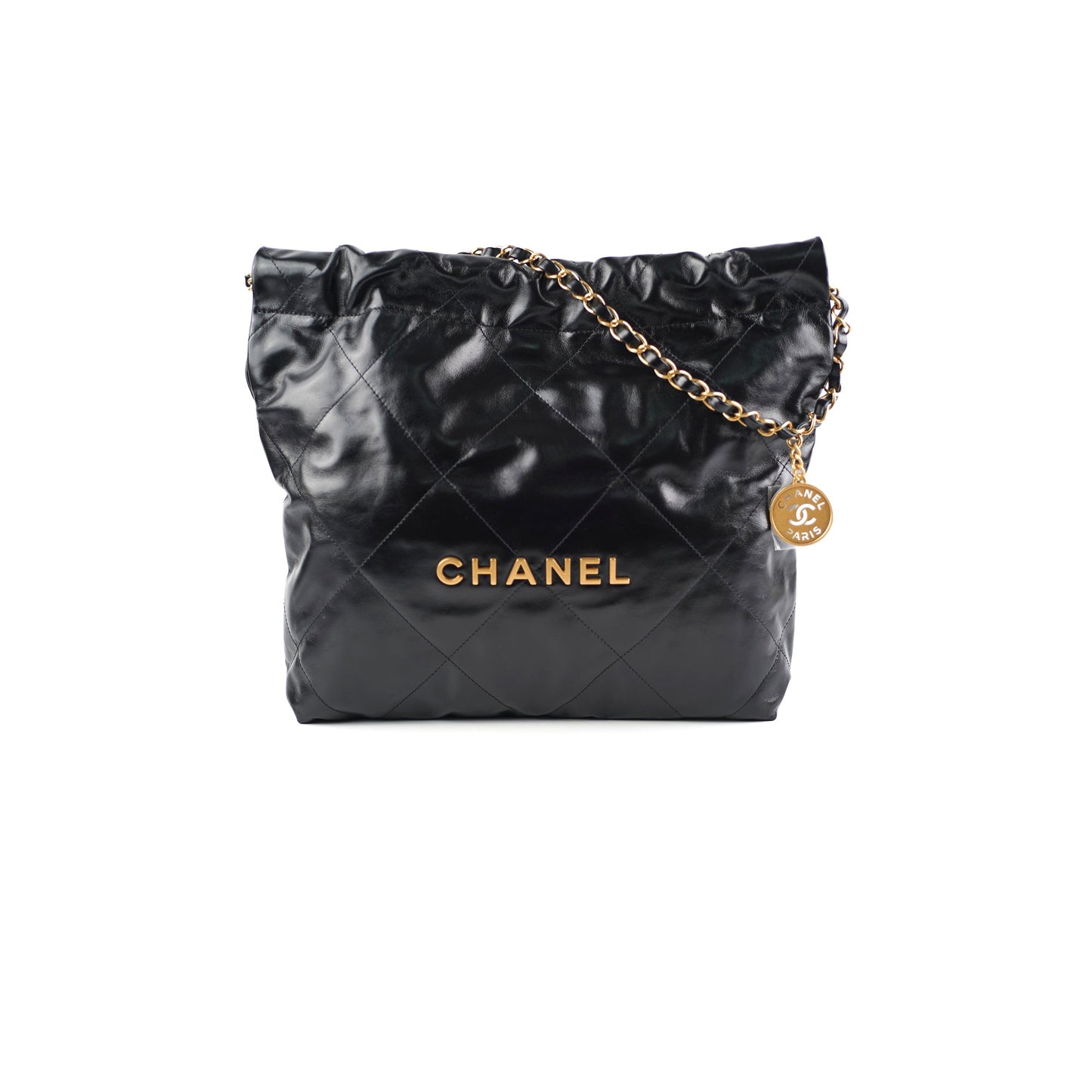 Chanel 22 Small Calfskin Black