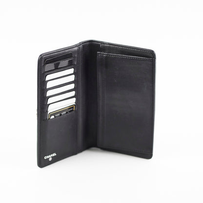 Chanel Boy Black Lambskin Wallet